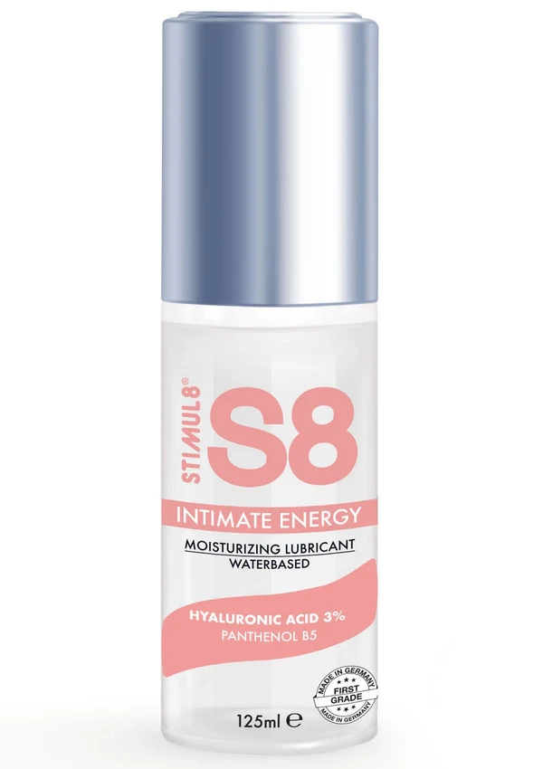 Гель с гиалуроновой кислотой "Stimul 8 Intimate Energy" на водной основе, 125ml 